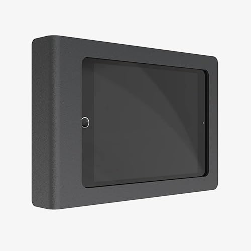 Heckler Design - H609-BG - Heckler Windfall Front Mount - Enclosure for Tablet - Steel - Black Gray - for Apple 10.2-inch iPad (7th Generation)
