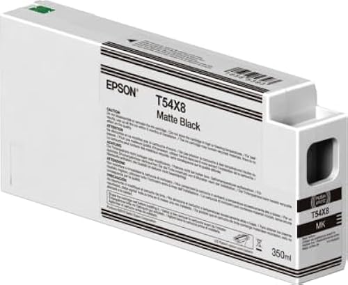 Epson T54X8 Plotter Ink Cartridge for SureColor SC-P6000 / P7000 / P8000 / P9000 / P9000 Printer - Matte Black - 350 ml (Replaces T8248)