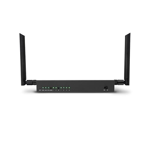 IOGEAR Long Range Wireless Switch/Splitter Transmitter for GWLRSSKIT4K Kit, HDMI UHD 4K@60Hz Support, Up to 600 ft/182 m with IR, RS-232 and Keyboard Mouse Extender, Transmitter only (GWLRSSKIT4KTX)