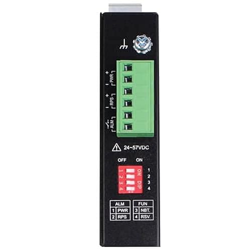 Tripp Lite Gigabit Ethernet PoE Injector Heavy-Duty Industrial, 1-Port, 60W PoE++, 1 Gbps, Power + Data up to 328 Feet / 100 Meters, IP30 Housing, DIN Rail-Mount Ready, 3-Year Warranty (NPOEI-60W-1G)