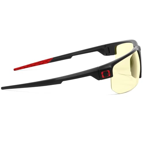 Gaming Glasses | Blue Light Blocking Glasses | Torpedo 360/Onyx by Gunnar | 65% Blue Light Protection & Sun Lens, 100% UV Light, Anti-Reflective To Protect & Reduce Eye Strain & Dryness