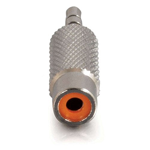 C2G 3.5MM Stereo Male To Rca Female 1/4 Inch Stereo Male to RCA Female Silver