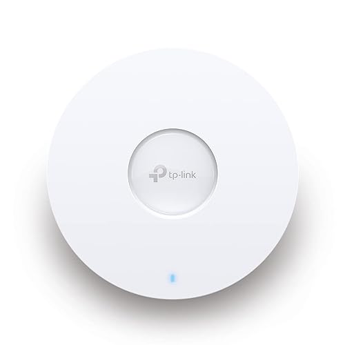 TP-Link EAP613 Wireless Access Point w/o DC Adapter | Ultra-Slim | Omada True Wi-Fi 6 AX1800 | Mesh, Seamless Roaming, WPA3, MU-MIMO | Remote & App Control | PoE+ Powered | Multiple Controller Options AX1800 | Without DC Power Adapter