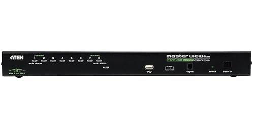 8-Port PS/2 & USB IP KVM