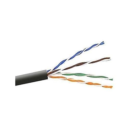 Belkin CAT 5E 24AWG Solid PVC CB * 4PAIR; 1000 Black (A7L504-1000-BLK)