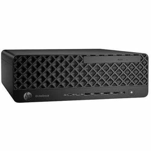 HP EliteDesk 8 G1i Desktop Computer - Intel Core Ultra 5 235 - vPro Technology - 32 GB - 512 GB SSD - Small Form Factor - Jack Black - Smart Buy - Intel Q870 Chip - Windows 11 Pro - Intel DDR5 SDRAM