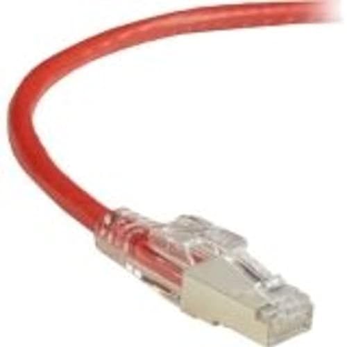 BLACK BOX NETWORK SRV - GIGATRUE 3 CAT6. Shielded Patch Cord RED 7FT