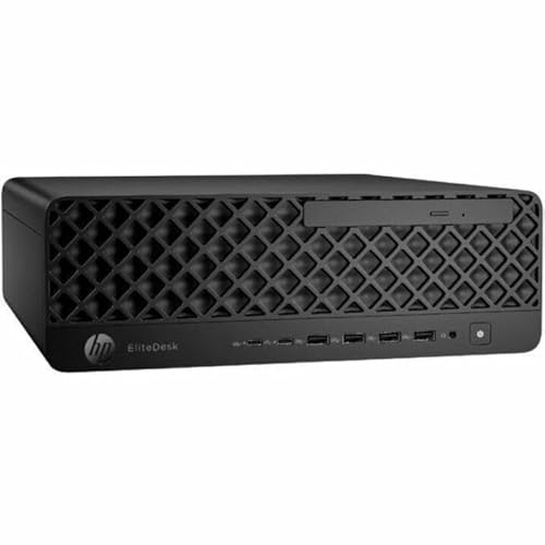 HP EliteDesk 8 G1i Desktop Computer - Intel Core Ultra 7 15th Gen 265 - vPro Technology - 32 GB - 1 TB SSD - Small Form Factor - Jack Black - Smart Buy - Intel Q870 Chip - Windows 11 Pro 64-bit - Inte