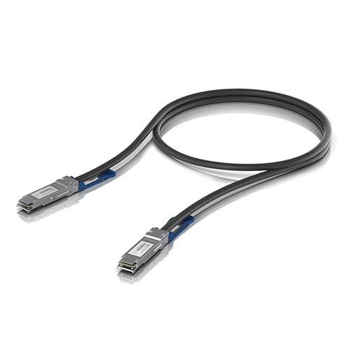 Ubiquiti QSFP28 direct attach cable with a 100 Gbps max data, UACC-DAC-QSFP28-0.5M