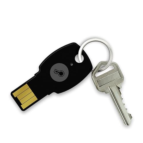 FeiTian ePass A4B USB Security Key - Two Factor Authenticator - USB-A with FIDO U2F + FIDO2 - Help Prevent Account Takeovers with Multi-Factor Authentication