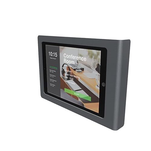 Heckler Design - H609-BG - Heckler Windfall Front Mount - Enclosure for Tablet - Steel - Black Gray - for Apple 10.2-inch iPad (7th Generation)