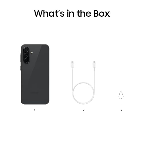 Samsung Galaxy A36 - Black, 128GB, 6.7 Super AMOLED FHD+ Display, Awesome Intelligence, 4K@30fps Video, 5000 mAh Battery (Unlocked, CAD Version & Warranty)