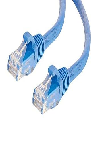 C2G Legrand Cat6 Ethernet Cable, Snagless Unshielded Cat6 Patch Cable, Blue Network Patch Cable, 12 Foot Snagless UTP Ethernet Cable, 1 Count, C2G 03978 UTP 12 Feet/ 3.65 Meters Blue