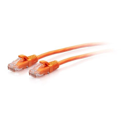 C2G 1.5M (5Foot) CAT6A Extra Flexible Slim Ethernet Cable, Ideal for use with Router, Modem, Internet,Wifi boxes, Xbox, PS5, Smart TV, SKY Q, IP Camera. Delivering Ultra Fast Internet Speeds. ORANGE Orange 5 Foot