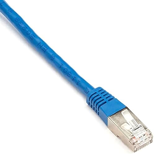 BLACK BOX NETWORK SRV - CAT6 SHLD Patch Cable 15 feet 26 AWG STRND CMR Blue