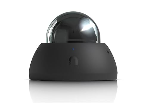 Ubiquiti AI Dome UVC-AI-Dome-B, 4K PoE Security Camera, Fixed Focal Lens, Black
