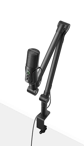 Sennheiser Professional Profile USB Microphone Streaming Set with Boom Arm, 3 m USB-C Cable & Mic Pouch