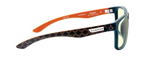 Gunnar Gaming and Computer Eyewear - Lightning Bolt 360 - Blue Light Glasses - Patented lens - Next Generation Esports Glasses, Latte/Fade, One Size