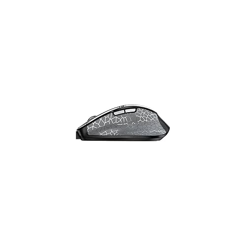 Cherry MW 8C Ergo Wireless & Rechargeable Mouse Ergonomic Right-Handed Bluetooth or Wireless Connection AES-128 Encrypted High-Precision Sensor Black