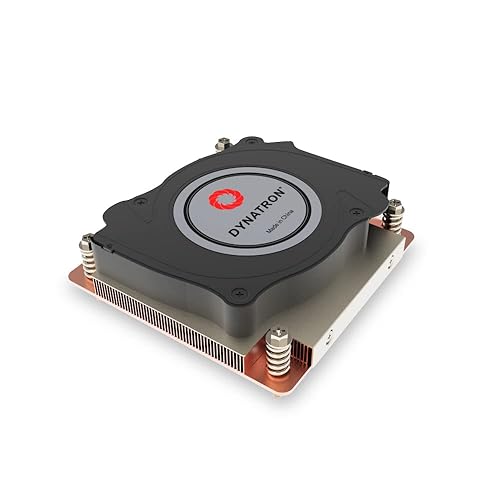 Dynatron Q7 1U Copper Vapor Chamber Heatsink with Stacked Fins for LGA 1700 Socket