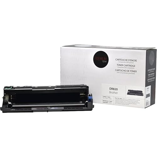 Premium Tone Replacement for Brother DR820 Drum High Yield - Black