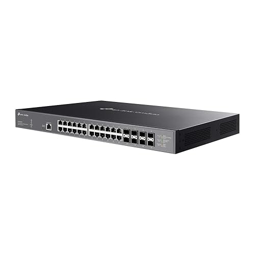 SX3832MPP Omada 32-Port 10GE L2+ Managed Switch with 24-Port PoE++