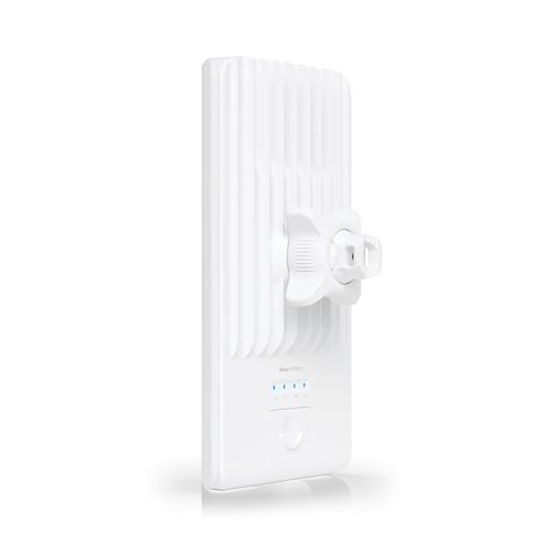 Ubiquiti Wave AP Micro 60GHz + 5GHz Multipoint Base Station with 90 Degree Sectoral Coverage, 15 Client Capacity, 2.7 Gbps Symmetrical Speed, White
