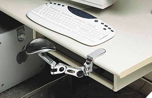 Ergonomic Adjustable Computer Armrest W/o Mouse Pad Via Ergoguys