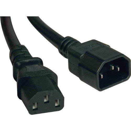 POWER CABLE - POWER IEC 320 EN 60320 C14 - MALE - POWER IEC 320 EN 60320 C13 - F (P004-004)