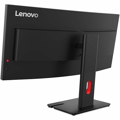 Lenovo ThinkVision T34WD-40 34 Class UW-QHD Curved Screen LED Monitor - 21:9 - Eclipse Black - 34 Viewable - Vertical Alignment (VA) - WLED Backlight - 3440 x 1440-16.7 Million Colors - 300 Nit