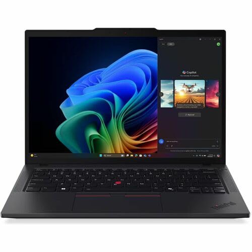 Lenovo ThinkPad T14 Gen 6 21QG0006US 14 Copilot+ PC Notebook - WUXGA - Intel Core Ultra 5 228V - 32 GB - 512 GB SSD - English Keyboard - Black - Intel Chip - 1920 x 1200 - Windows 11 Pro - Intel Arc