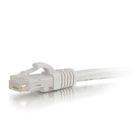 C2G 04041 Cat6 Cable - Snagless Unshielded Ethernet Network Patch Cable, White (20 Feet, 6.09 Meters) UTP 20 Feet/ 6.09 Meters White