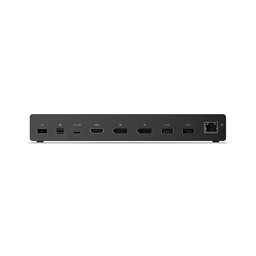 Lenovo ThinkPad USB4 Dock 5000, 40Gbps Bandwidth, Universal Compatibility, 65W Charging, Multiple Display Support, Black