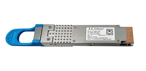 Mellanox 400GbE QSFP-DD DR4 1310nm Optical Transceiver - For Data Networking, Optical Network - 1 x MPO 400GBase-DR4 Network - Optical Fiber - 1310 nm - Single-mode - 400 Gigabit Ethernet - 400GBase-D