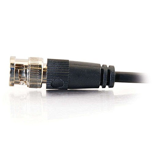 C2G 03189 RG58 BNC Thinnet Coax Cable, Black (50 Feet, 15.24 Meters)