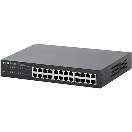 Eaton Tripp Lite Series 24-Port 10/100/1000 Mbps Desktop Gigabit Ethernet Unmanaged Switch, Metal Enclosure