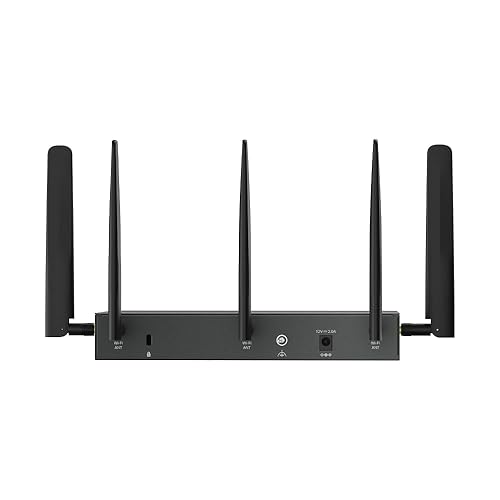 TP-Link ER706W-4G Omada 4G+ Cat6 AX3000 Gigabit VPN Gateway Router | Wi-Fi 6 AX3000 Dual Band with LTE | Supports Omada Mesh | Easy Set-up Wi-Fi 6 4G LTE Router