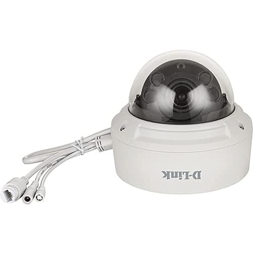 D-Link Vigilance DCS-4618EK 8 Megapixel Network Camera - Dome - 98.43 ft Night Vision - H.265, H.264, MJPEG - 3840 x 2160-3.6X Optical - CMOS