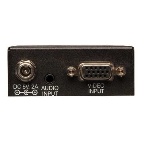 Tripp Lite 2-Port VGA with Audio over Cat5 / Cat6 Extender Splitter, Transmitter with EDID Copy, 1920x1440 at 60Hz(B132-002A-2) 2-Port Transmitter VGA +Audio