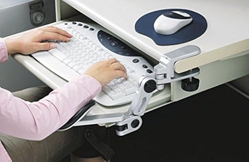Ergonomic Adjustable Computer Armrest W/o Mouse Pad Via Ergoguys