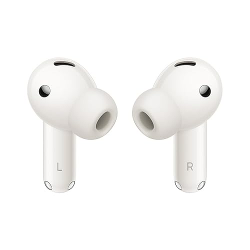 HUAWEI FreeBuds 7i Wireless Earbuds, Intelligent Active Noise Cancellation 4.0, Unlimited Spatial Audio, iOS and Android, Stable Clear Calls, 4 Ear Tips for Comfitable fit, Fast Charging, White White FreeBuds 7i