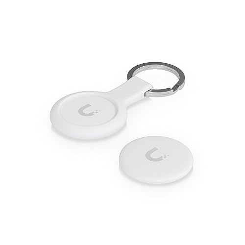 Ubiquiti 10 pcs UA-Pocket UniFi Access Smart NFC Waterproof Contactless Key Fob, Proximity Token Tag for UniFi Door Lock Entry Access Control System, White
