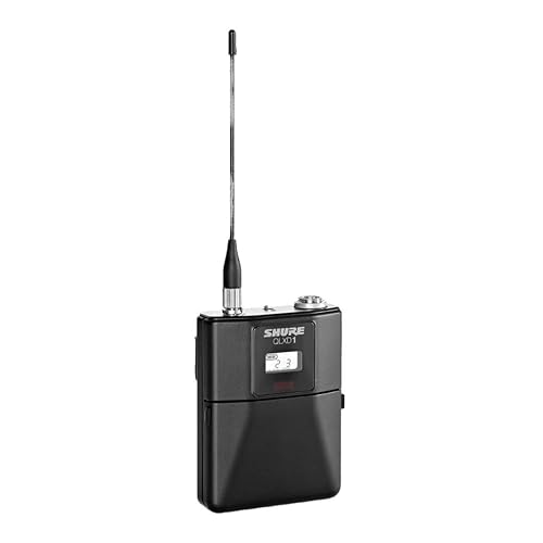 Shure QLXD1 Wireless Bodypack Transmitter (Receiver Sold Separately) - G50 Band G50 Band (470-534 MHz)
