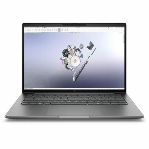 HP ZBook 8 G1i 14 Mobile Workstation - 2.5K - Intel Core Ultra 7 255H - 32 GB - 512 GB SSD - English Keyboard - Meteor Silver - Intel Chip - 2560 x 1600 - Windows 11 Pro - Intel Arc 140T GPU - In-pla