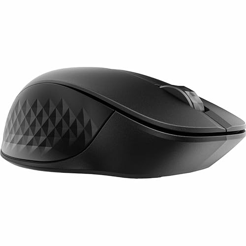 HP 435 Multi-Device Wireless Mouse (3B4Q5UT) - Wireless - 32.81 ft - Bluetooth/Radio Frequency - 2.40 GHz - USB Type A - 4000 dpi - Scroll Wheel - 5 Button(s) - 4 Programmable Button(s) - Symmetrical