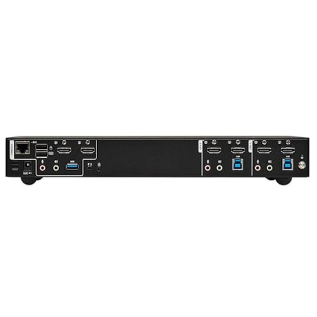 Tripp Lite 2-Port HDMI KVM Switch, Control Two Devices with Two Monitors Desktop Switch, UHD 4K @ 60Hz Video, Two USB 3.2 Gen 1 Ports, 3-Year Warranty (B006-HD2UA2)