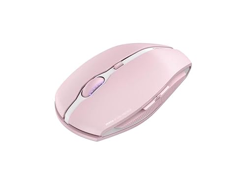 CHERRY GENTIX BT Wireless Bluetooth Mouse, Multi-Device Function for up to 3 Devices, Switchable Resolution (1000/2000 DPI), 7 Buttons and Scroll Wheel, Battery Operated, Black (Cherry Blossom)