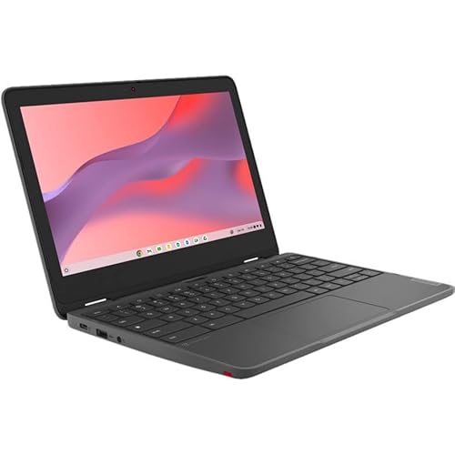 Lenovo 300e Yoga Chromebook Gen 4 82W2002NUS 11.6 Touchscreen Convertible 2 in 1 Chromebook - HD - Octa-core (ARM Cortex A76 + Cortex A55) - 8 GB - 64 GB Flash Memory - English Keyboard - Graphite Gr