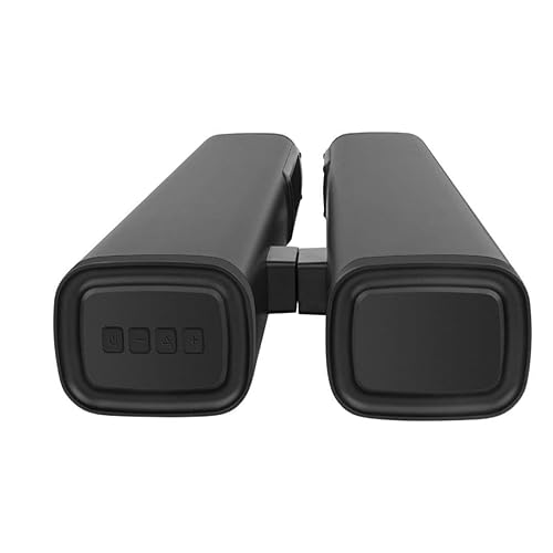 ROCWARE S22 High-Fidelity Super Volume Bar Speaker with 5.1 Channel Audio Playback and 3.5mm Audio Interface (Black)