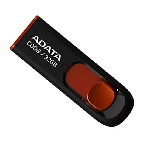 C008 32gb Flash USB 2.0 Retail Black